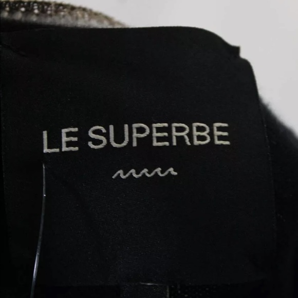 Le Superbe Cashmere Black Panther Cardigan - Picture 4 of 7